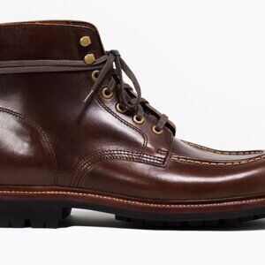 WORN ONCE Grant Stone Shoes - Brass Boot Crimson Chromexcel -